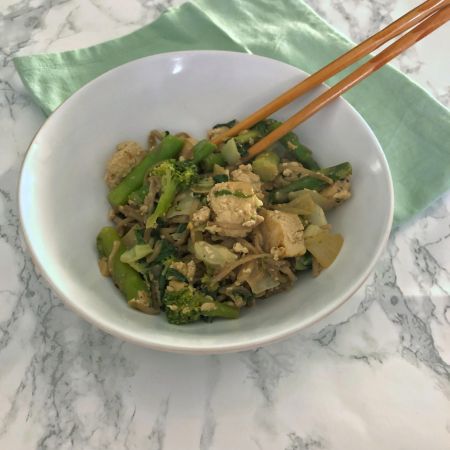 Peanut Veggie Stir Fry